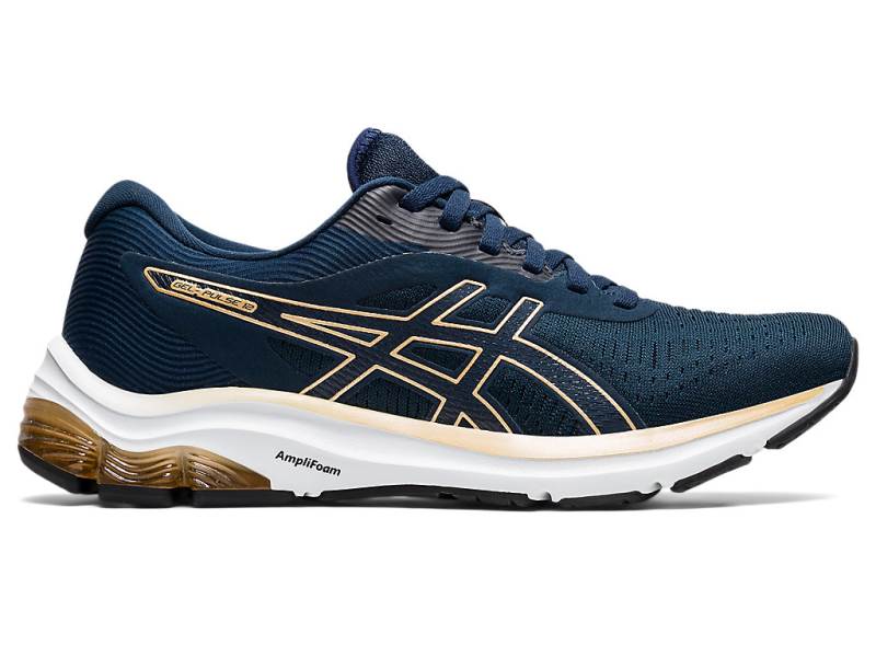 Sapatilhas Running Asics GEL-PULSE 12 Mulher Azul Marinho, 4640A190.230